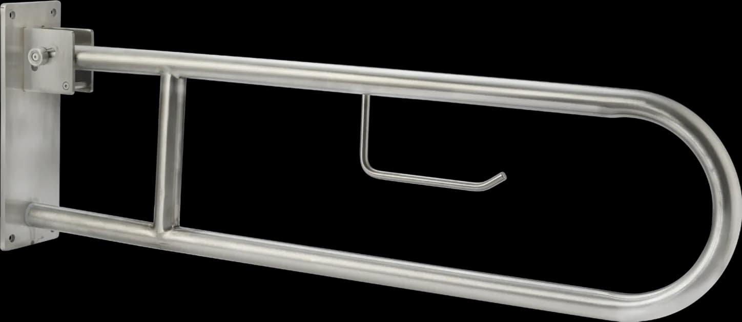 25 Mm Folding with Paper Holder Grab Bar