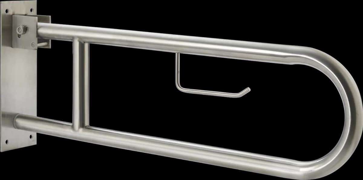 32 Mm Folding with Paper Holder Grab Bar