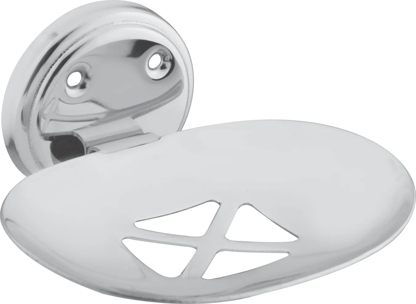 Platinum Triangle Soap Dish