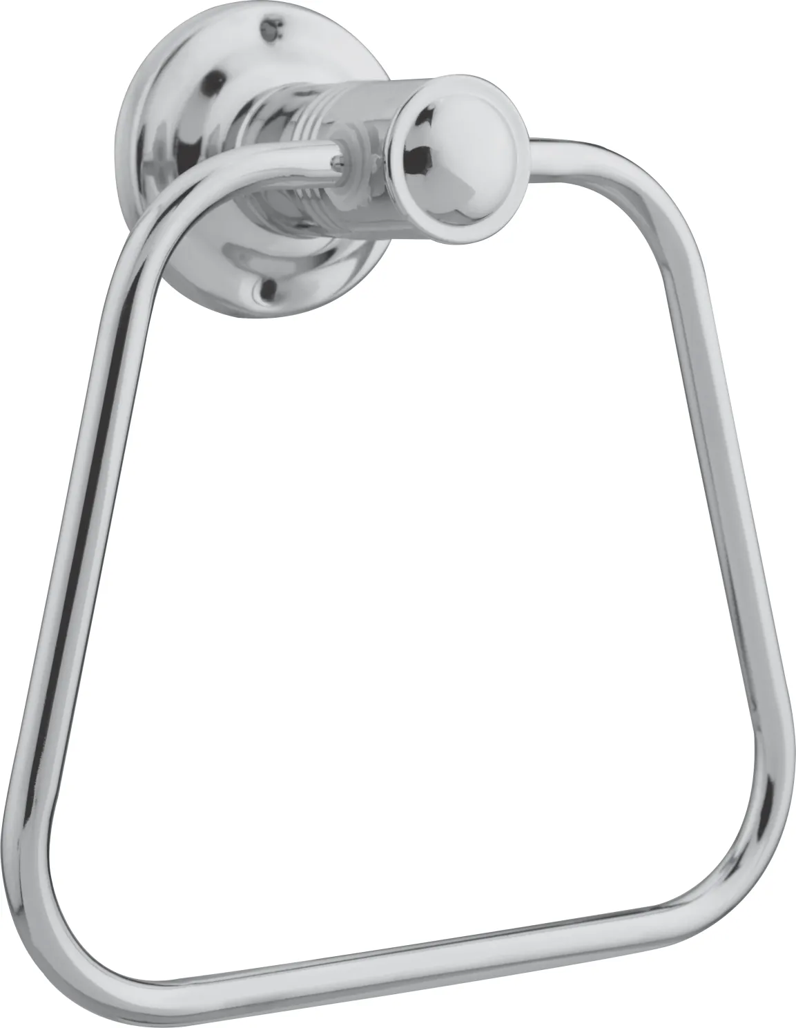 Platinum Triangle Towel Ring