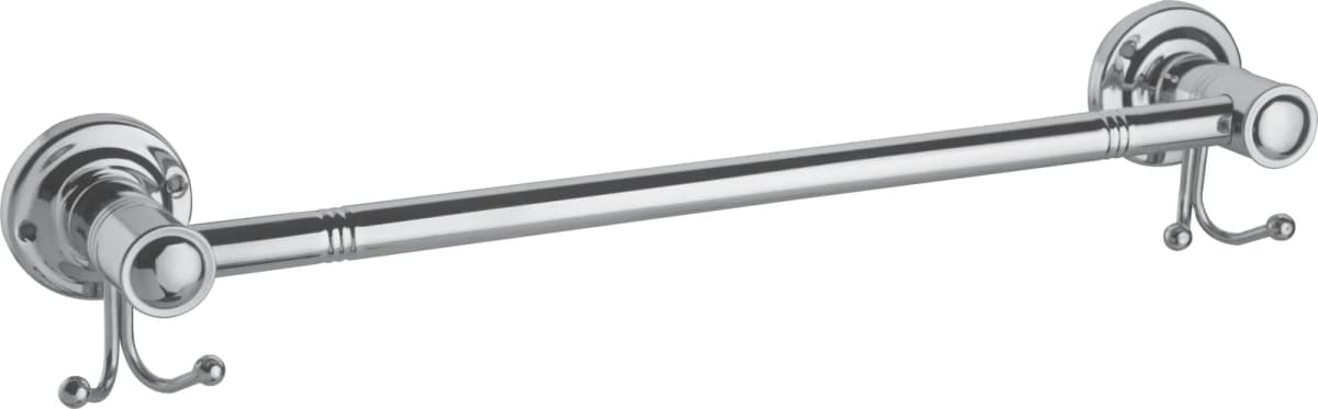 Platinum with Hook Towel Rod