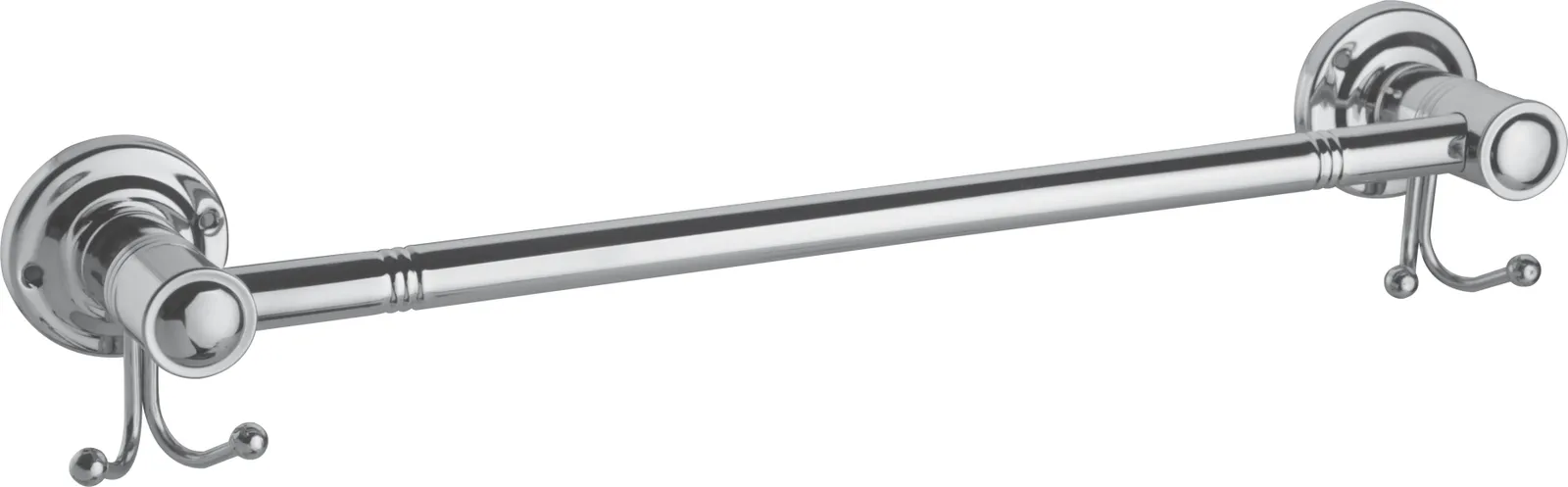 Platinum with Hook Towel Rod