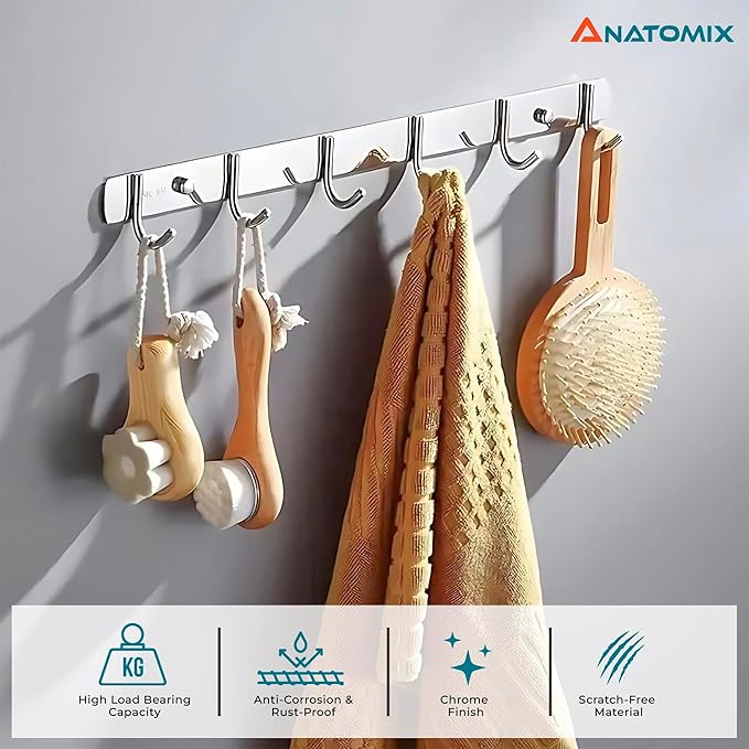 A robe hook of multipurpose use