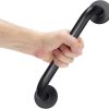 matte black grab bar